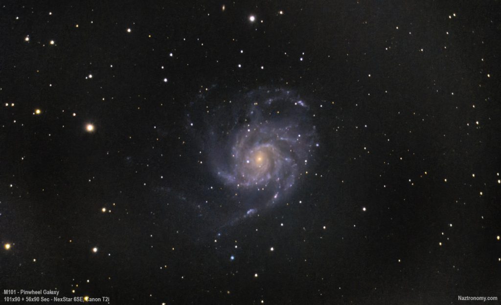M101 – The Pinwheel Galaxy – 2022