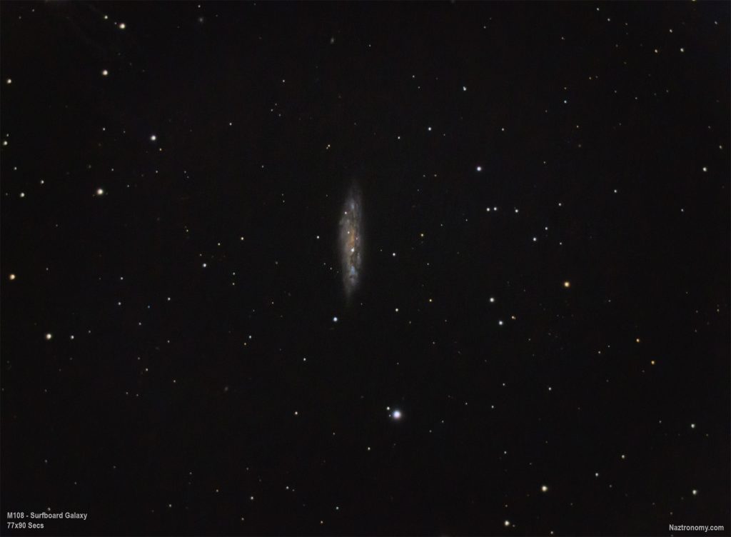 M108 The Surfboard Galaxy
