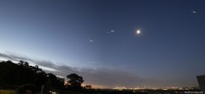Widefield Planets over Boston (Annotated)
