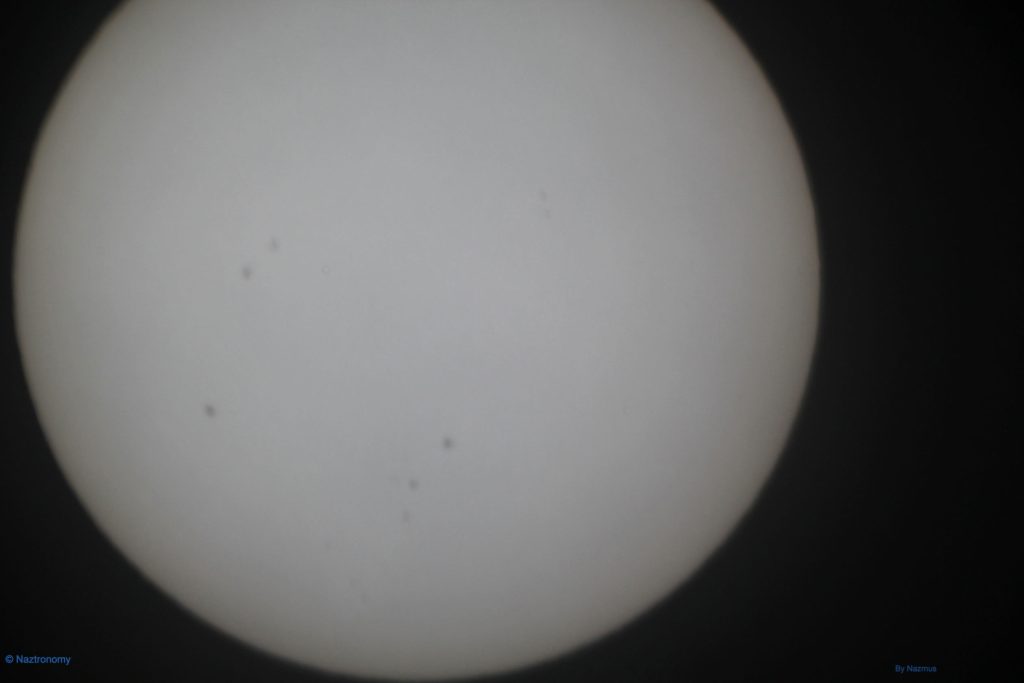 Sunspots Circa 2012