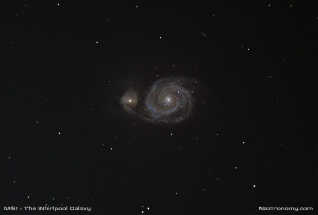 M51 – The Whirlpool Galaxy