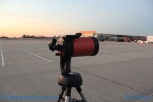 NexStar 6SE on a Parking Lot in Jones Beach