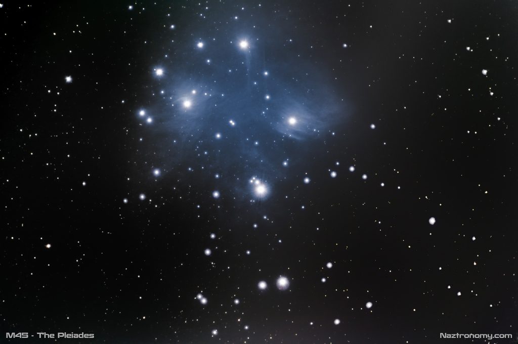 M45 – The  Pleiades