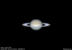 Saturn at Opposition August 2023