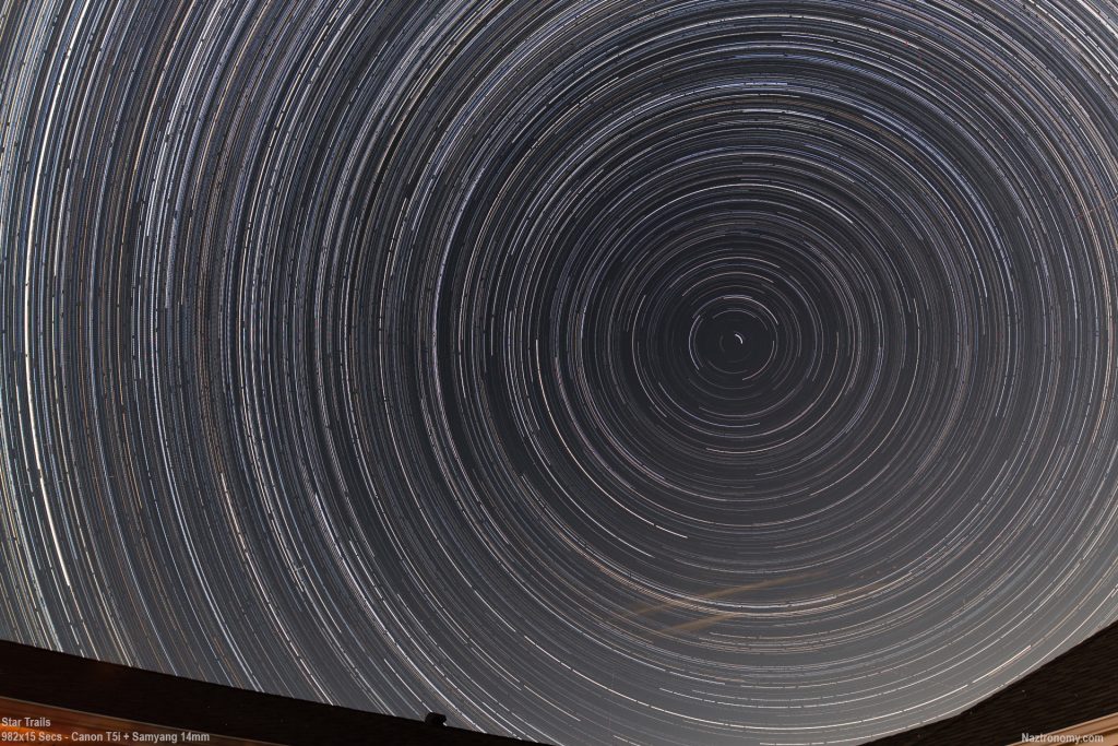 Star Trails from Connecticut Sept 2023