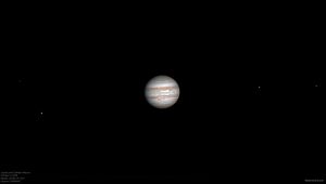 Jupiter Through a Meade 16″ SCT