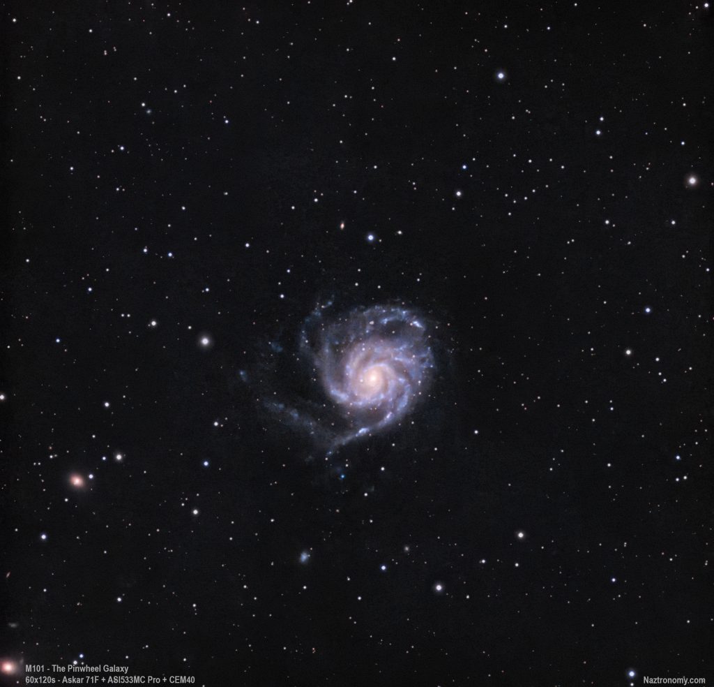 M101 – The Whirlpool Galaxy