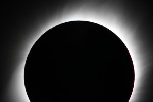 Solar Eclipse Corona Close up