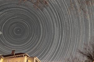Star Trails from Dec 24, 2022