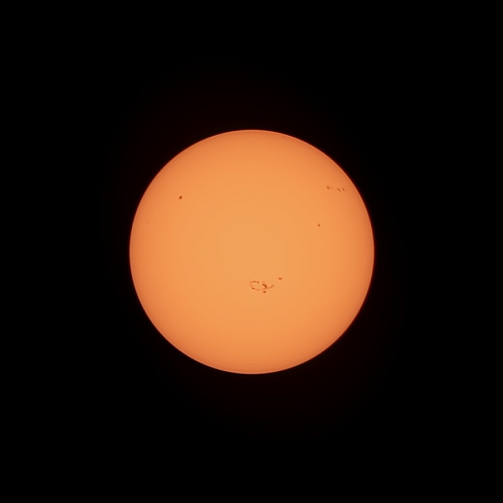 White Light Sun with the Askar 71F