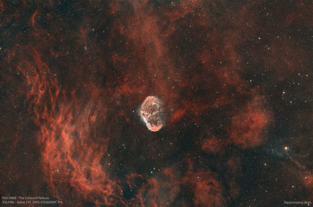 NGC6888 Crescent Nebula 62325