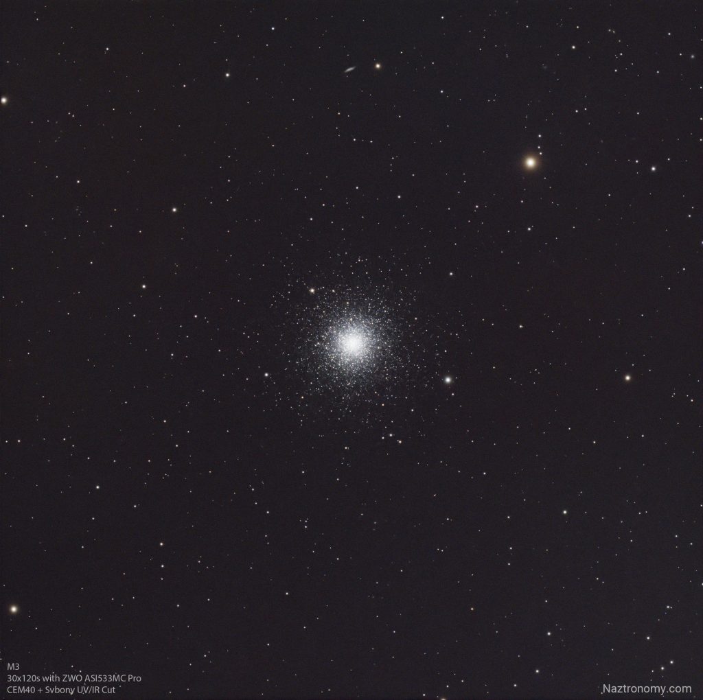 M3 Globular Cluster with ASI533MC Pro