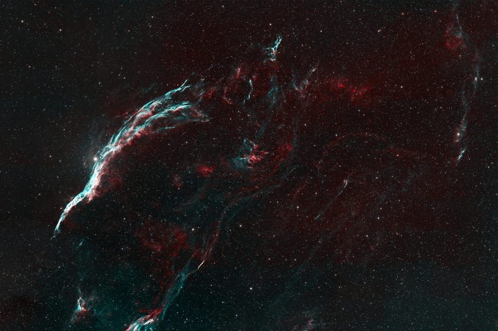 Western Veil Nebula – NGC 6960 with SV240 Filter