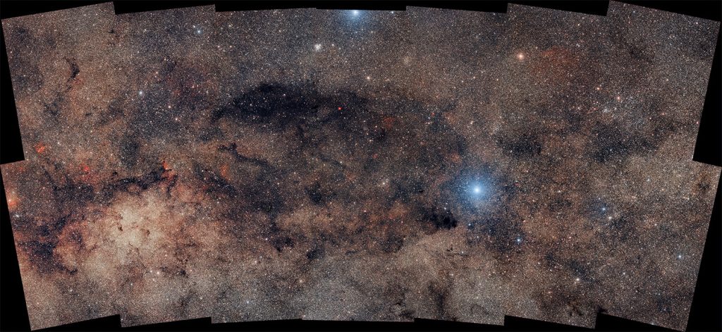 Coalsack Region 14 Panel Mosaic in RGB