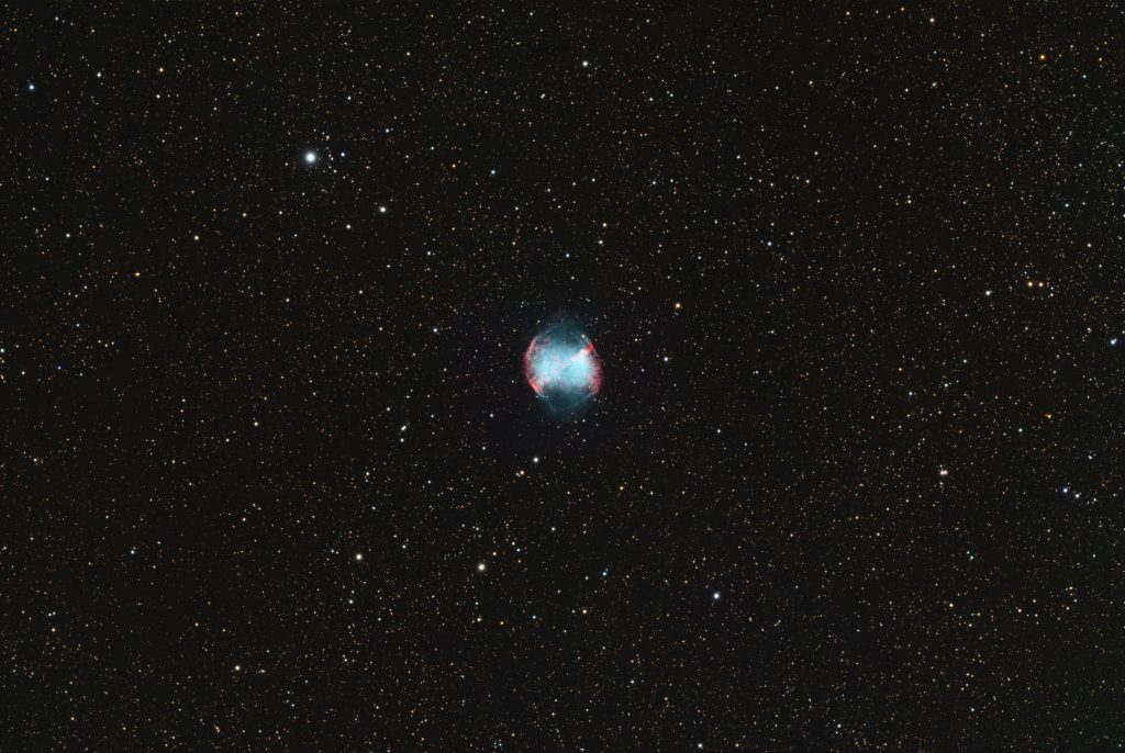 M27 The Dumbbell Nebula – First Light with the Askar 131F
