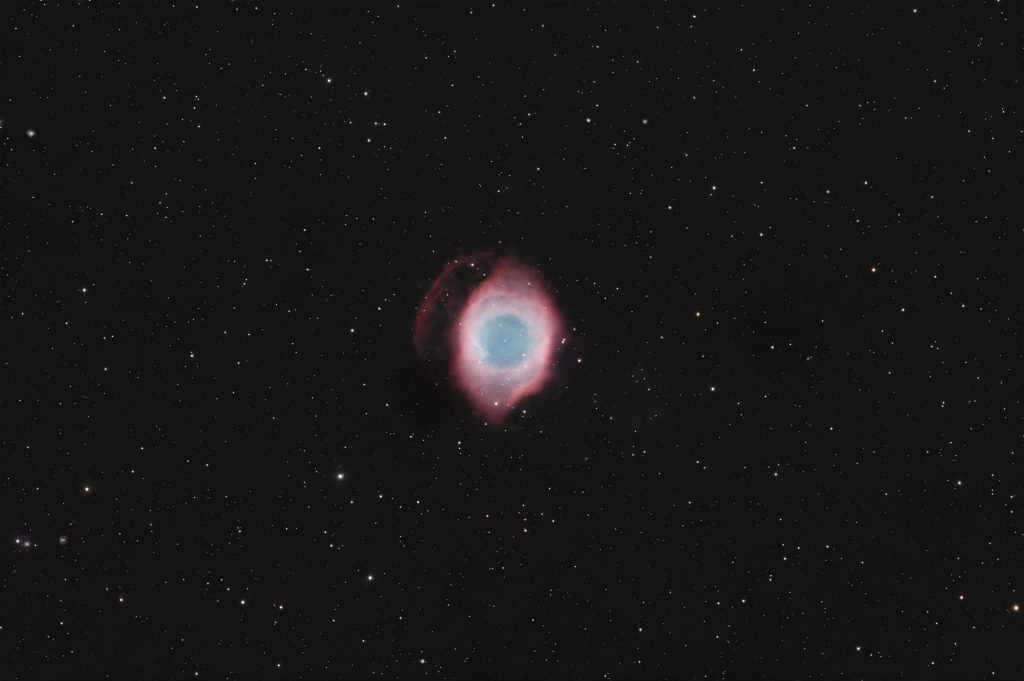 Helix Nebula in Broadband with the Askar91F
