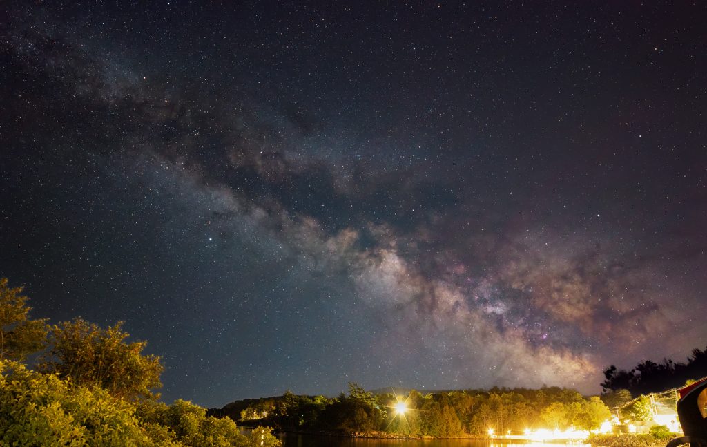 Milky Way Composite from Acadia National Park