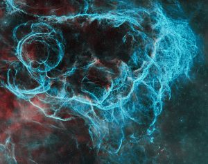 Vela Supernova Subsection Filaments