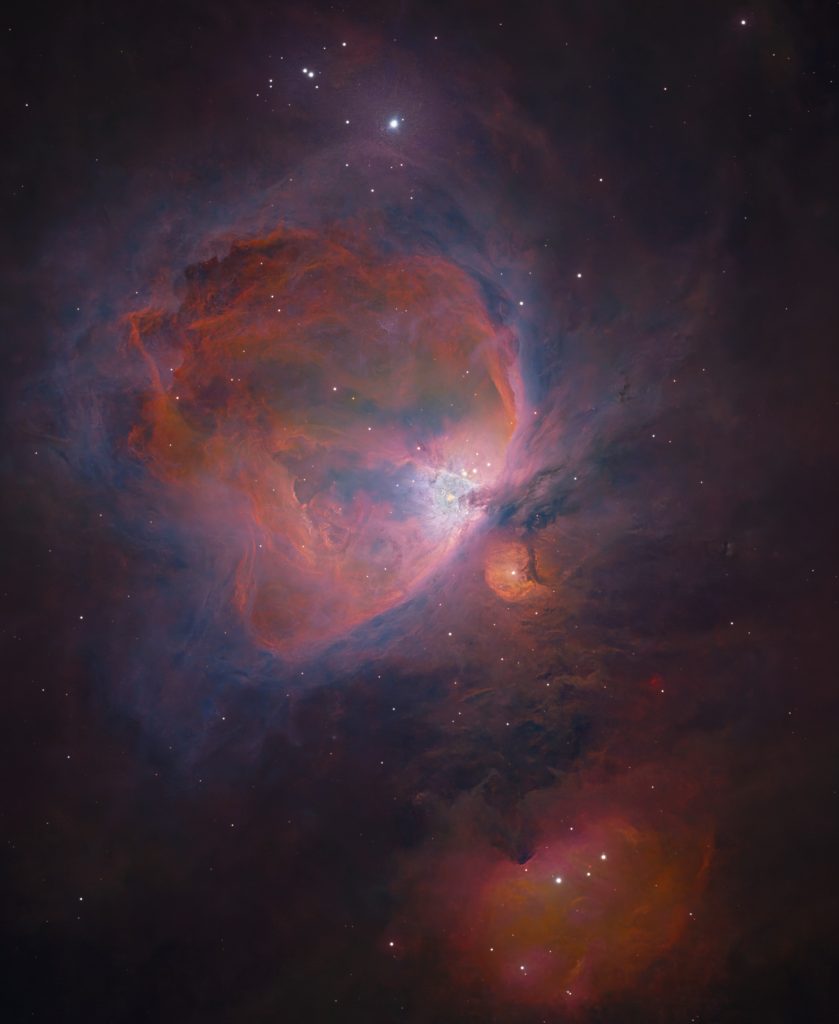 35 Minutes of the Orion Nebula in SHO
